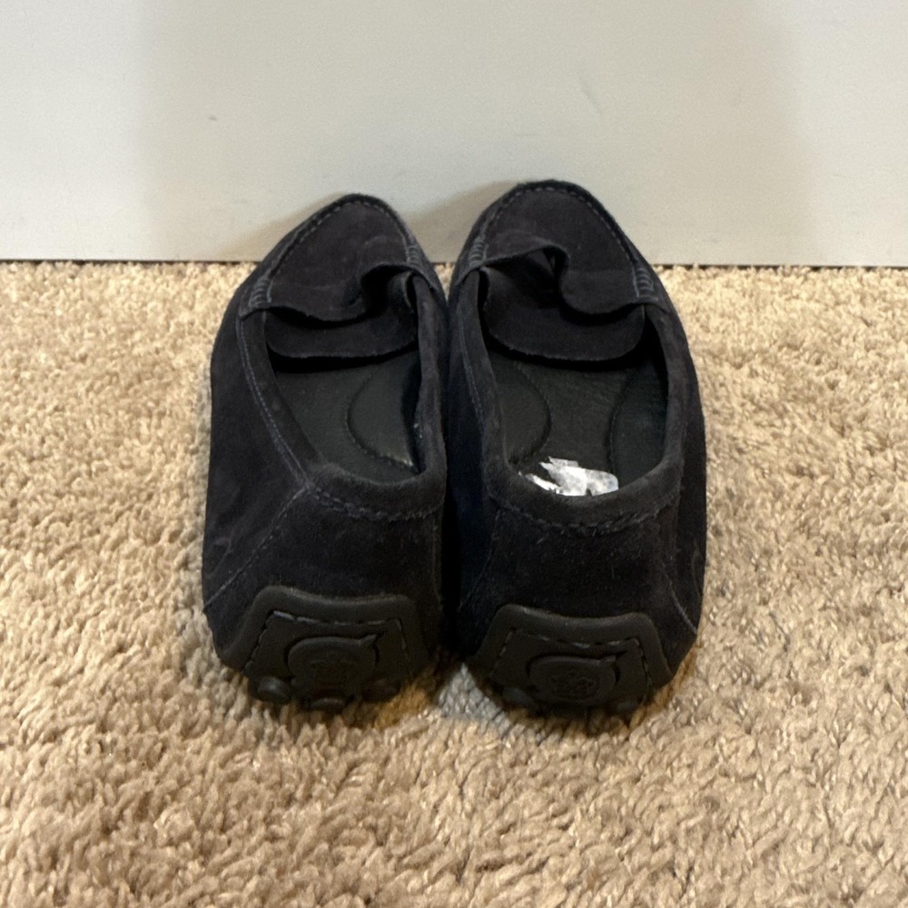 Born Shoes Womens Size 7.5 Blue Suede Driving Loafers Slip On Comfort Casual - Picture 4 of 8